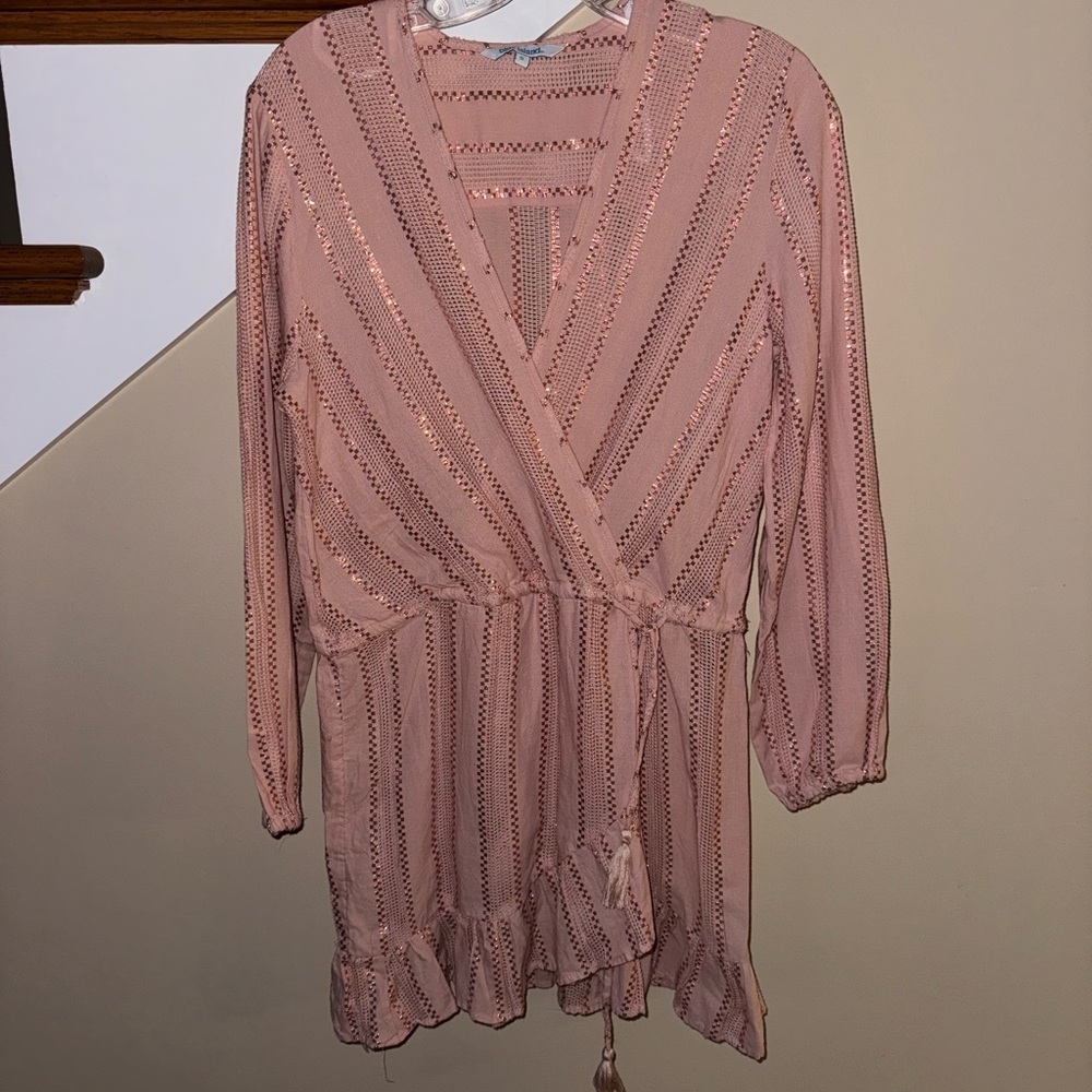 NWT Blue Island Coverup Dress Small